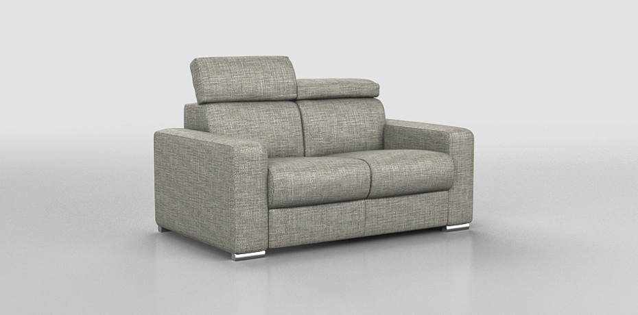 Montecchio - 2 seater sofa bed large armrest